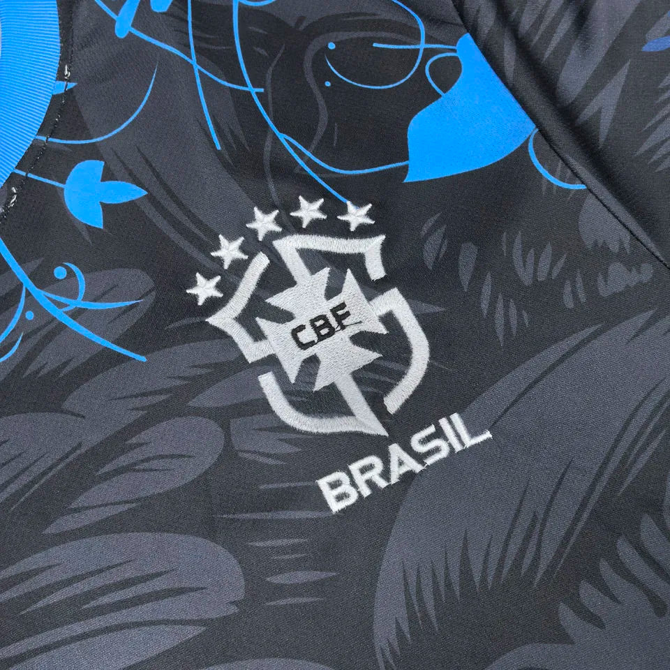Brazil Special Edition Fans Soccer Jersey (Blue Rio)
