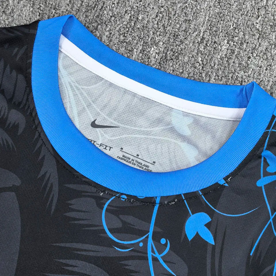 Brazil Special Edition Fans Soccer Jersey (Blue Rio)