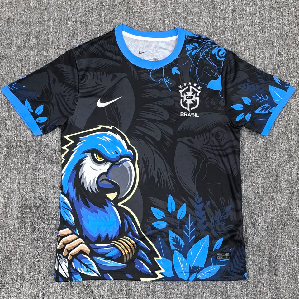 Brazil Special Edition Fans Soccer Jersey (Blue Rio)